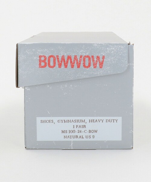 BOW WOW（バウワウ）の「＜BOWWOW＞US ARMY SHOES/スニーカー（スニーカー・メンズ・ナチュラル・9/8/7）」の5枚目の写真