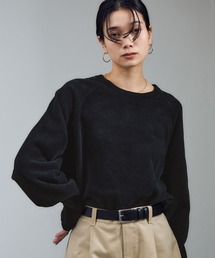 SALON adam et rope' | クロップドプルオーバー-CreamyCotton /クリーミーコットン-(スウェット)