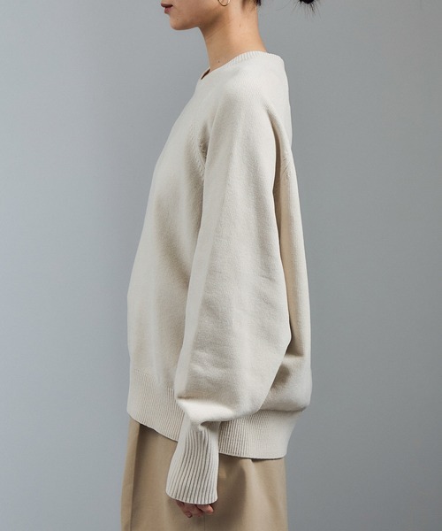 クロップドプルオーバー-CreamyCotton /クリーミーコットン
