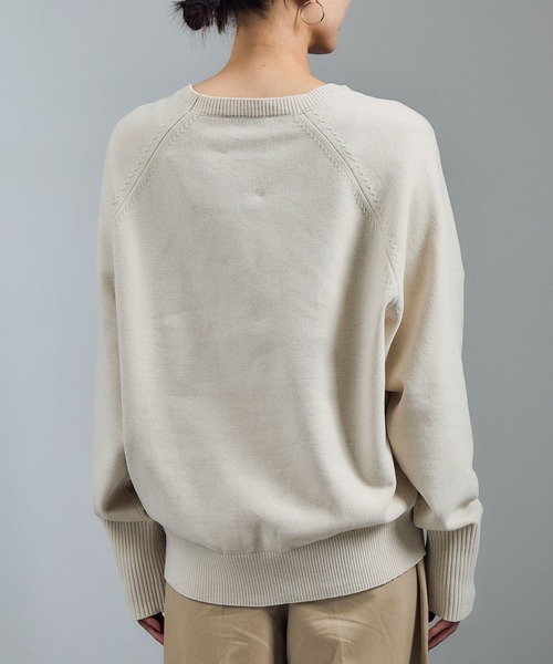 クロップドプルオーバー-CreamyCotton /クリーミーコットン