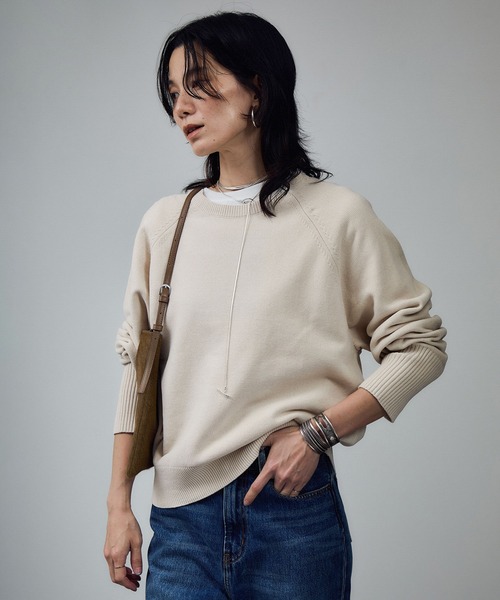 クロップドプルオーバー-CreamyCotton /クリーミーコットン