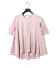 MIDIUMISOLID クルーネックAラインプルオーバー