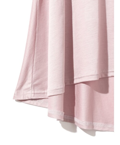 MIDIUMISOLID（ミディウミソリッド）の「MIDIUMISOLID クルーネックAラインプルオーバー（Tシャツ/カットソー・レディース・ライトブルー/ブラック/オフホワイト/ピンク・FREE）」の19枚目の写真
