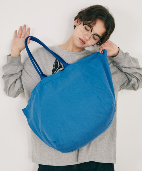 A4サイズ、14inch以下のノートPC収納可能】カラーキャンバストート