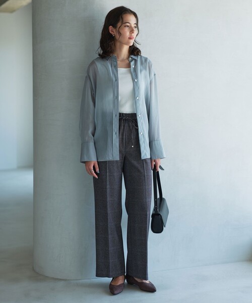 セール】【結論シリーズ】ニーハイフレアパンツ ［size SHORT/TALLあり