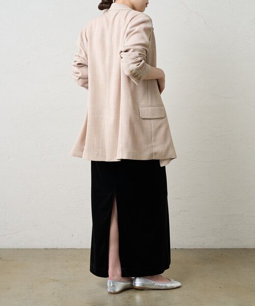 SHENERY(シーナリー)の「【新色登場】【セットアップ対応】ベロアタイトスカート(スカート・レディース・ブラック/ブラウン/ベージュ・36/38/34)」の16枚目の写真