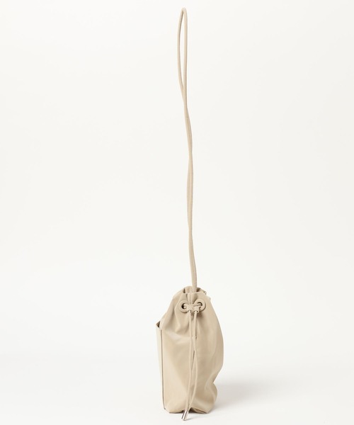 LAKOLE(ラコレ)の「ヌバック風ミニ巾着ショルダーバッグ / 574751(ショルダーバッグ・レディース・ブラック/ボルドー/グレイッシュベージュ・FREE)」の8枚目の写真