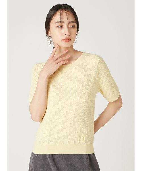 FRAY I.D チュールスリーブニットプルオーバー FRAY I.D（フレイ・アイディー） ＼20%OFF／即日発送/FRAY I.D フレイ
