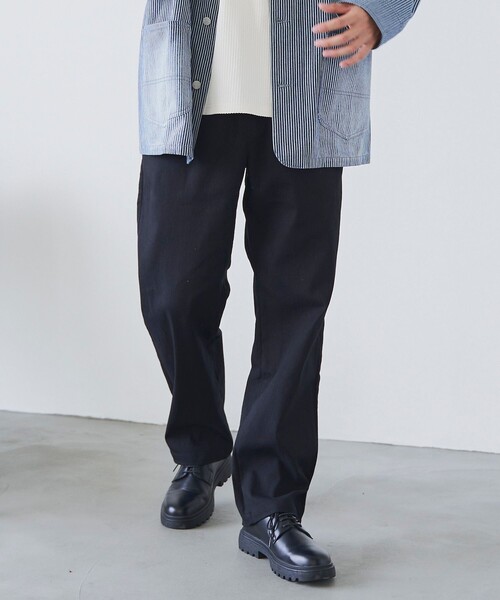 coen（コーエン）の「【カラバリ豊富な５色展開】楽シェフパンツ　ーストレッチー（その他パンツ・メンズ・ネイビー/オリーブ/ホワイト/ダークグレー/ブラック・M/XL/L/S）」の10枚目の写真