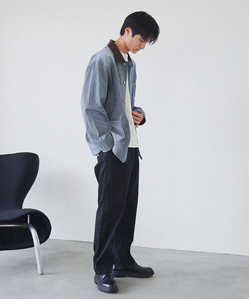 coen（コーエン）の「【カラバリ豊富な５色展開】楽シェフパンツ　ーストレッチー（その他パンツ・メンズ・ネイビー/オリーブ/ホワイト/ダークグレー/ブラック・M/XL/L/S）」の15枚目の写真