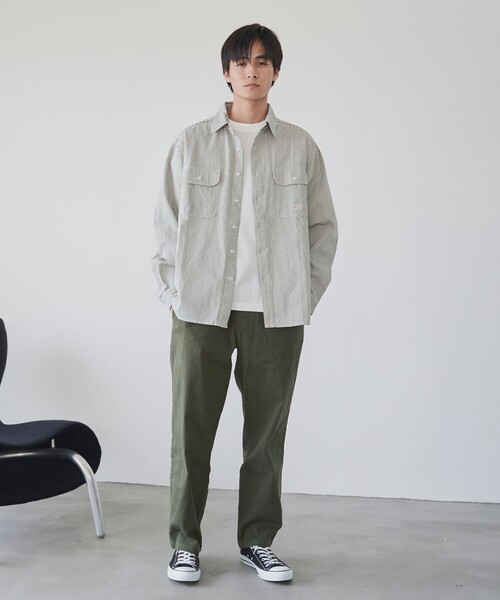 coen（コーエン）の「【カラバリ豊富な５色展開】楽シェフパンツ　ーストレッチー（その他パンツ・メンズ・ネイビー/オリーブ/ホワイト/ダークグレー/ブラック・M/XL/L/S）」の19枚目の写真