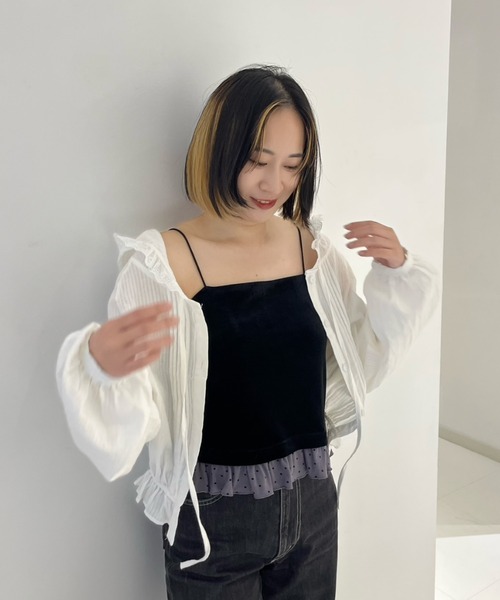 idem(イデム)の「lace hoodie blouse / フード付きレースブラウス(シャツ/ブラウス・レディース・アイボリー・FREE)」の18枚目の写真