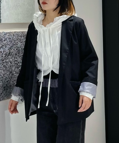 idem(イデム)の「lace hoodie blouse / フード付きレースブラウス(シャツ/ブラウス・レディース・アイボリー・FREE)」の20枚目の写真