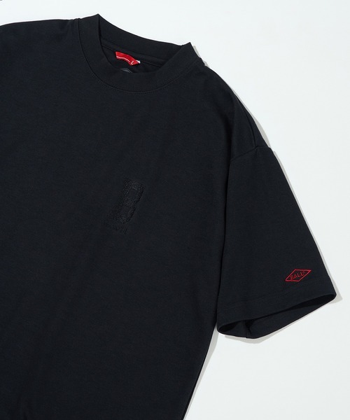 BALL(ボール)の「【BALL】T/Cポンチ ロゴ刺繍Tシャツ 55730(Tシャツ/カットソー・メンズ・ブルー/ホワイト/ブラック/ベージュ/ミント・M/L/LL)」の3枚目の写真