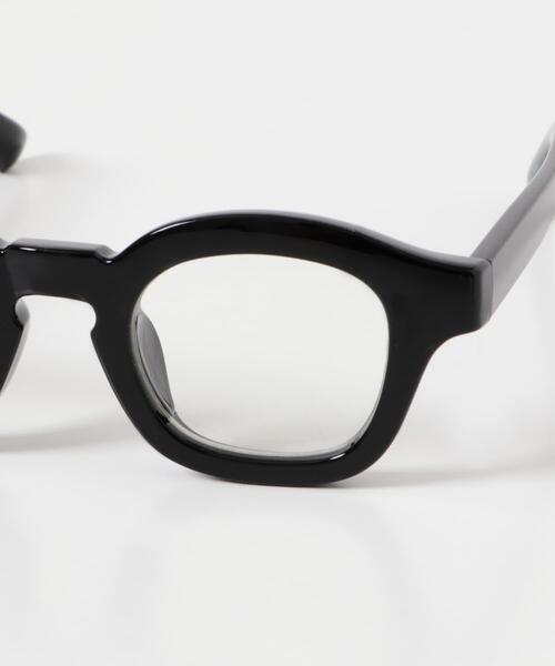 SENSE OF PLACE by URBAN RESEARCH(センスオブプレイスバイアーバンリサーチ)の「ウェリントンクリアメガネ(メガネ・メンズ・グリーン/ブラウン/ブラック・ONE)」の5枚目の写真