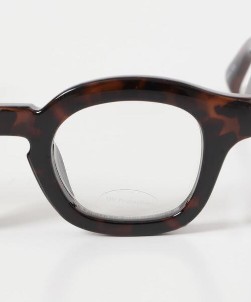 SENSE OF PLACE by URBAN RESEARCH(センスオブプレイスバイアーバンリサーチ)の「ウェリントンクリアメガネ(メガネ・メンズ・グリーン/ブラウン/ブラック・ONE)」の9枚目の写真