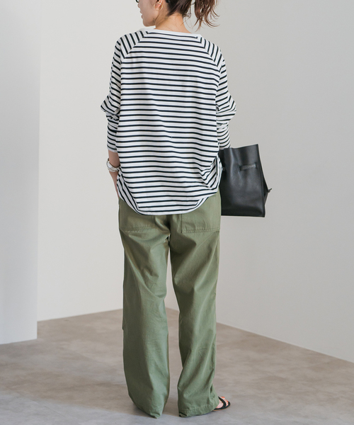 spick and span ボートネック バックタック プルオーバー 新品 追加2》ボートネックバックタックプルオーバー（Tシャツ