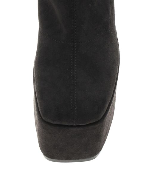 厚底スエードショートブーツ（ブーツ）｜RESEXXY（リゼクシー