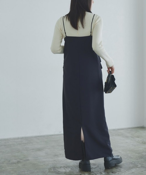 RASW（ラス）の「［RASW］ドレープタックキャミワンピース（ワンピース・レディース・ブラック・L/M/PM）」の21枚目の写真