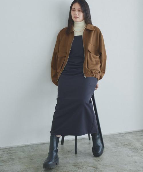 RASW（ラス）の「［RASW］ドレープタックキャミワンピース（ワンピース・レディース・ブラック・L/M/PM）」の22枚目の写真