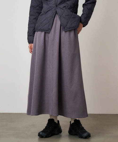 WOOL LIKE FLARE SKIRT｜ウールライクフレアスカート（スカート