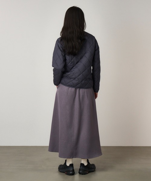 Gramicci（グラミチ）の「WOOL LIKE FLARE SKIRT｜ウールライクフレアスカート（スカート・レディース・ブラック/グレー/ブラウン/チャコール・S/L/XS/M/XL）」の8枚目の写真