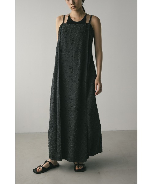 stylemixer プリーツジャガードキャミワンピース セール】シアージャガードキャミワンピース（ワンピース