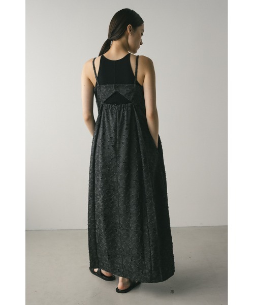 STYLEMIXER(スタイルミキサー)の「シアージャガードキャミワンピース(ワンピース・レディース・アイボリー/グレー・SMALL/MEDIUM)」の8枚目の写真
