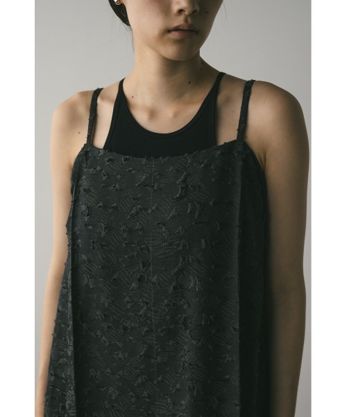 STYLEMIXER(スタイルミキサー)の「シアージャガードキャミワンピース(ワンピース・レディース・アイボリー/グレー・SMALL/MEDIUM)」の10枚目の写真