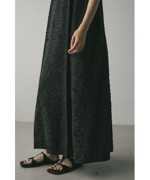 STYLEMIXER(スタイルミキサー)の「シアージャガードキャミワンピース(ワンピース・レディース・アイボリー/グレー・SMALL/MEDIUM)」の14枚目の写真