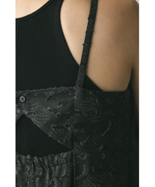 STYLEMIXER(スタイルミキサー)の「シアージャガードキャミワンピース(ワンピース・レディース・アイボリー/グレー・SMALL/MEDIUM)」の16枚目の写真