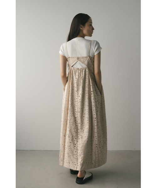 STYLEMIXER(スタイルミキサー)の「シアージャガードキャミワンピース(ワンピース・レディース・アイボリー/グレー・SMALL/MEDIUM)」の21枚目の写真