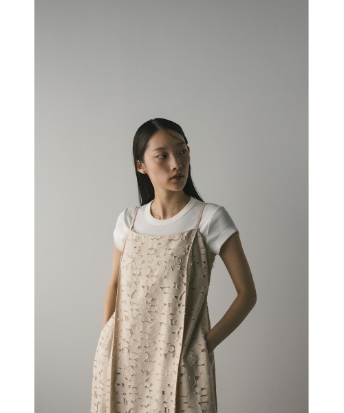 STYLEMIXER(スタイルミキサー)の「シアージャガードキャミワンピース(ワンピース・レディース・アイボリー/グレー・SMALL/MEDIUM)」の22枚目の写真