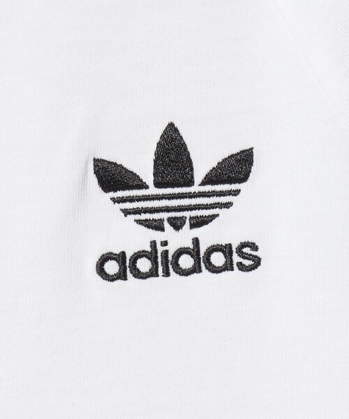 adidas Originals（アディダスオリジナルス）の「＜adidas Originals＞アディカラー スリーストライプ Tシャツ / キッズ  130cm-160cm（Tシャツ/カットソー・キッズ・ブラック/ライトブルー/オフホワイト・130cm/160cm/140cm/150cm）」の11枚目の写真