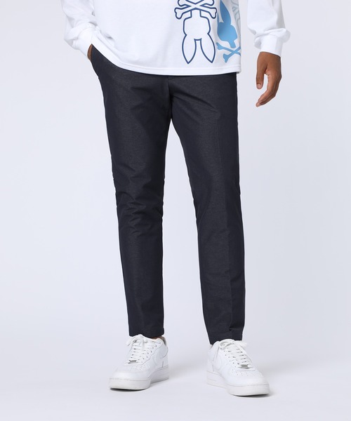 Psycho Bunny(サイコバニー)の「4WAYストレッチ スリムパンツ(スラックス・メンズ・ブラック/ネイビー・MEDIUM/LARGE/X-LARGE)」の1枚目の写真