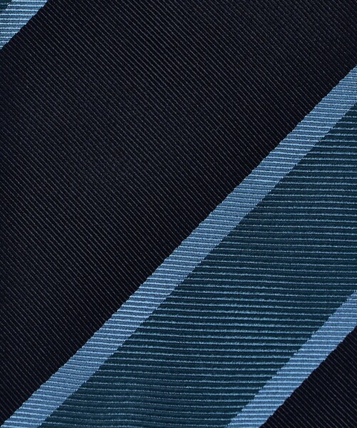 UNITED ARROWS（ユナイテッドアローズ）の「2トーン レジメンタル ネクタイ（ネクタイ・メンズ・ダークブラウン/ブラウン系/ネイビー・FREE）」の6枚目の写真