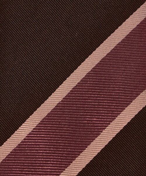 UNITED ARROWS（ユナイテッドアローズ）の「2トーン レジメンタル ネクタイ（ネクタイ・メンズ・ダークブラウン/ブラウン系/ネイビー・FREE）」の8枚目の写真