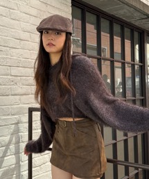 RAY CASSIN | フェザーフードニット(ニット/セーター)