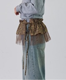 レイヤード巻きスカート