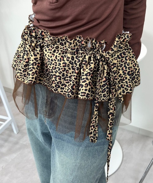 mul.（ムル）の「SK　レイヤード巻きスカート（スカート・レディース・グレー/アイボリー/ブラック/ホワイト/ブラウン/ネイビー・FREE）」の17枚目の写真