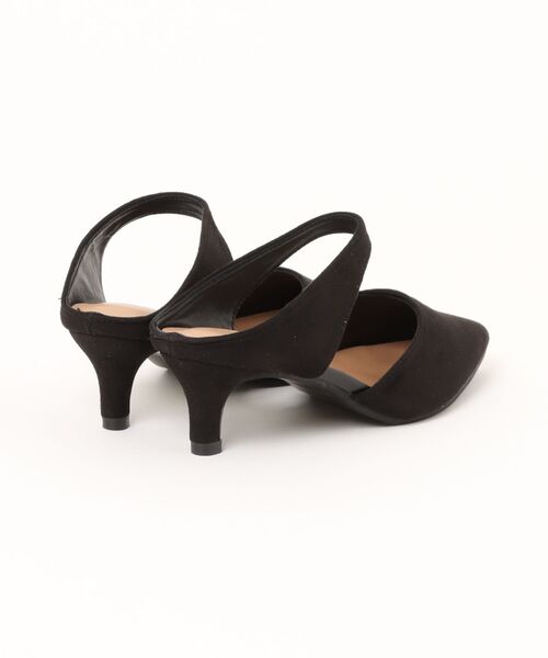 mysty woman(ミスティウーマン)の「スエードラインミュール 598043(パンプス・レディース・ベージュ/ブラック・LARGE/MEDIUM)」の20枚目の写真