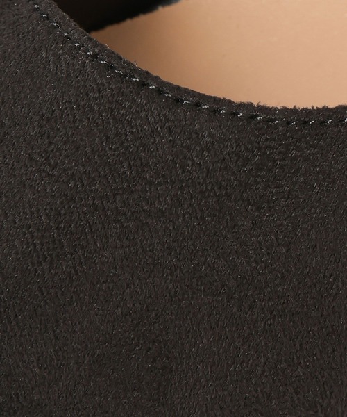 mysty woman(ミスティウーマン)の「スエードラインミュール 598043(パンプス・レディース・ベージュ/ブラック・LARGE/MEDIUM)」の16枚目の写真