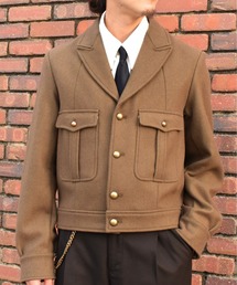 Noen | ショートリブミリタリーアイクジャケット(テーラードジャケット)