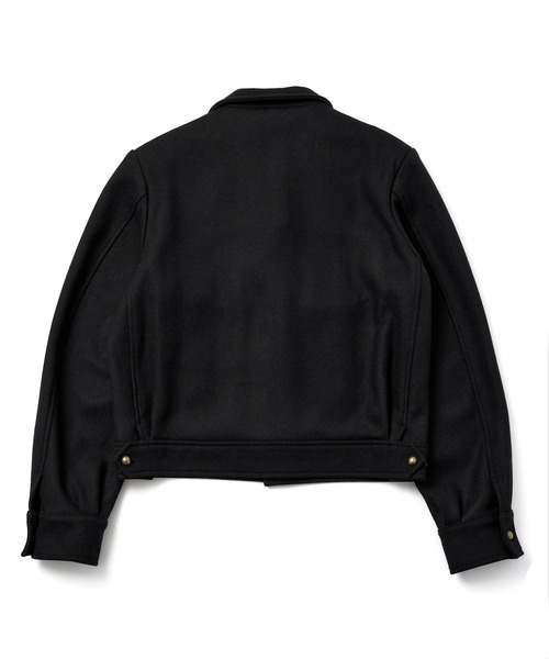 Noen（ノエン）の「ショートリブミリタリーアイクジャケット（テーラードジャケット・メンズ・ブラック/カーキ・LARGE/MEDIUM）」の5枚目の写真