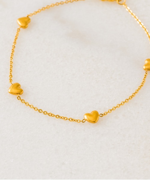 muku(ムク)の「BRACELET/HEART(ブレスレット・レディース・シルバー/ゴールド・FREE)」の18枚目の写真