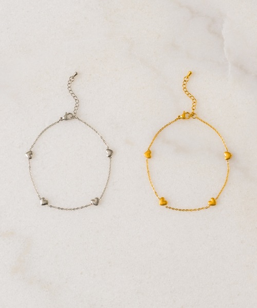 muku(ムク)の「BRACELET/HEART(ブレスレット・レディース・シルバー/ゴールド・FREE)」の16枚目の写真