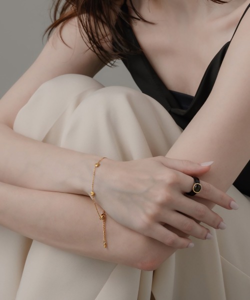 muku(ムク)の「BRACELET/HEART(ブレスレット・レディース・シルバー/ゴールド・FREE)」の12枚目の写真