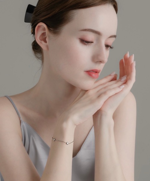 muku(ムク)の「BRACELET/HEART(ブレスレット・レディース・シルバー/ゴールド・FREE)」の8枚目の写真