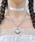 NO WAY�i�m�[�E�F�C�j�́u/Bz/�n�[�g�`�F�[�����`�[�t�t���[�����P�b�g�l�b�N���X�iMA/EK413�j�i�l�b�N���X�j�v�b�V���o�[