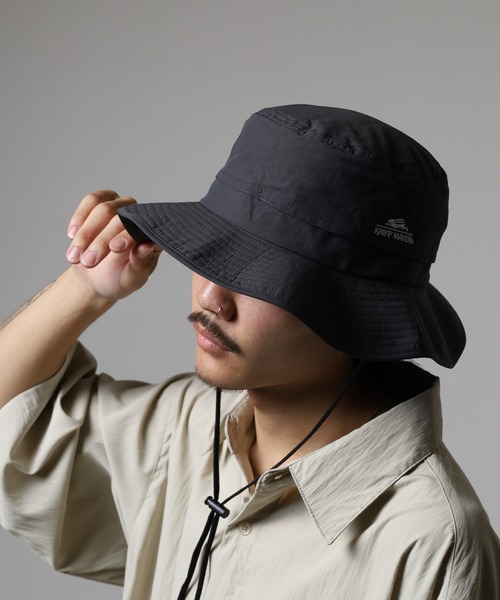 KRIFF MAYER（クリフメイヤー）の「KRIFF MAYER 撥水加工 吸汗速乾 アドベンチャーハット 帽子 男女兼用（ハット・メンズ・ベージュ/ネイビー/チャコール/ブラック・FREE）」の20枚目の写真